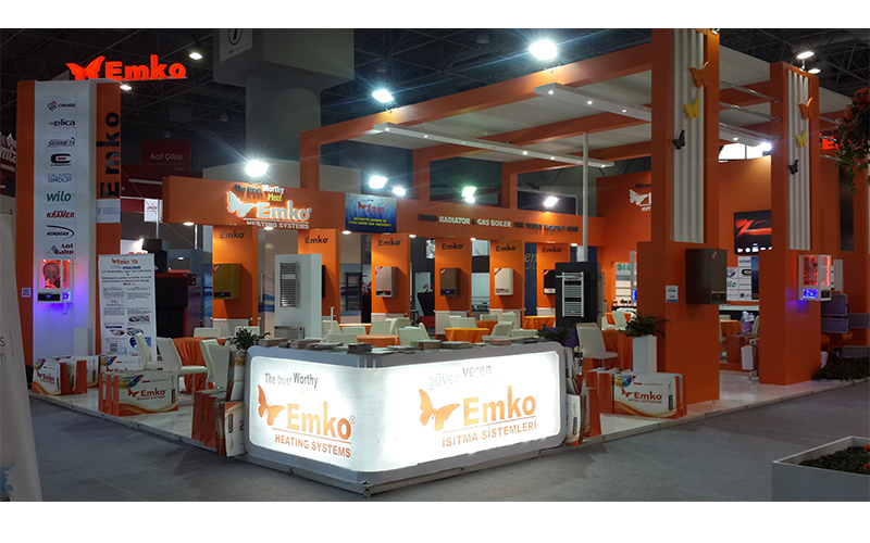 Emko Isı Fuar Standı